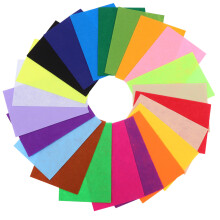 22Pièces Feutrine Multicolore Pour Fabrication DIY Artisanale