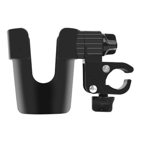 -Bouteille Poussette Noir ABS Multi-Usage Sécurisé 1