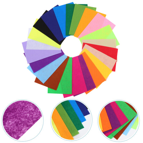 22Pièces Feutrine Multicolore Pour Fabrication DIY Artisanale 1