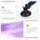 Queue De Cheval Réutilisable Casque Violet Style Chic Résistant 8