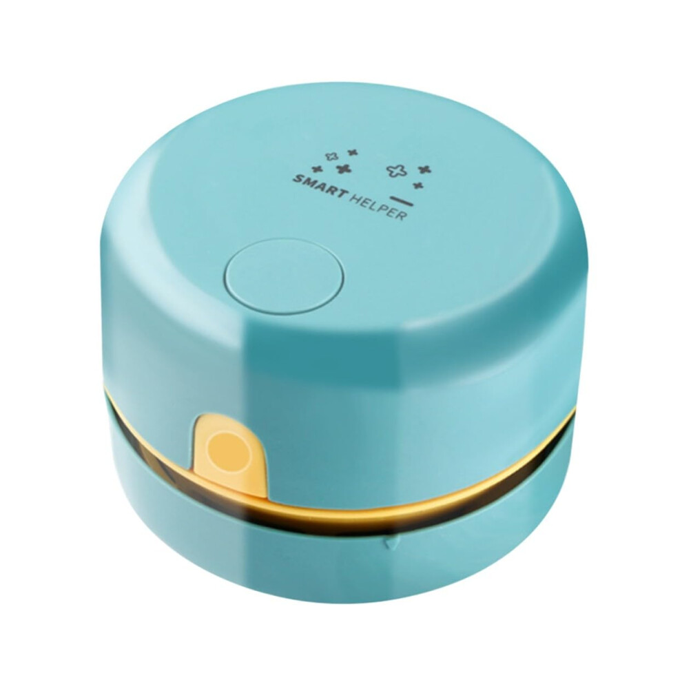 Mini Desktop Vacuum Cleaner Rechargeable Keyboard Dust Vacuum Usb Fast Charging Cordless Green 9455672637596