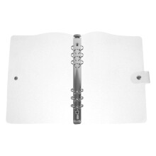 1Pièces Couverture Cahier Transparent PVC, Protection Et Organisation
