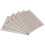 5Pcs Practical Calligraphy Felt Mats Light Grey for Student Writing 4