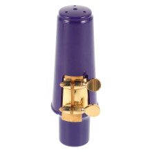 Mlins Ligature Alto Saxophone Mouthpiece 10.50x4.00x4.00cm Blue