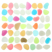 Fish Aquarium Gravel Tank Luminous Stone 2.5x1.5cm