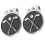 2pcs Zinc Alloy Golf Decorative Hat 8