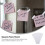 200Pcs Foam Squares Dual-Adhesive Tape Mounts for Creative DIY Use 8