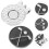 2pcs Zinc Alloy Golf Decorative Hat 7
