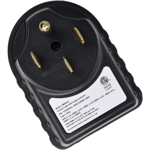 125V 30A RV Surge Protector with Circuit Analyzer and LED Status Indicator for Camper Trailer 2