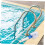 Swimming Pool Brush for Efficient Bristle Cleaning, Easy Corner Access, Compact Lightweight Design 5