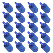 150Pcs Blue Air Stones Compact Aquarium Bubblers for Oxygen Pumping