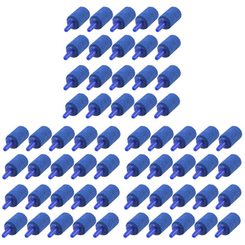 150Pcs Blue Air Stones Compact Aquarium Bubblers for Oxygen Pumping 1