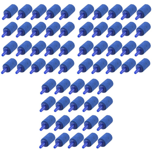 150Pcs Blue Air Stones Compact Aquarium Bubblers for Oxygen Pumping 2