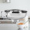Kitchen Tools Wide-Mouth Funnel Removable Strainer Stainless Steel 4