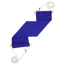 Blue Foot Hammock Under Desk Footrest Cotton Office Foot Rest