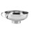 Kitchen Tools Wide-Mouth Funnel Removable Strainer Stainless Steel 9