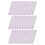 60Pcs White Ruled Sentence Strips for Teachers Reusable Writing Aids 10