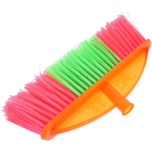 Household Multi Color Broom Head Refill Plastic Cleaning Sweeper 2