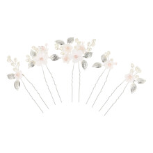 5 Pcs Crystal Hairpin Bride Bridal Wedding Accessories For Brides