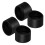 4Pcs Microscope Rubber Eyepiece Guards Black Eye Shield Cups 8