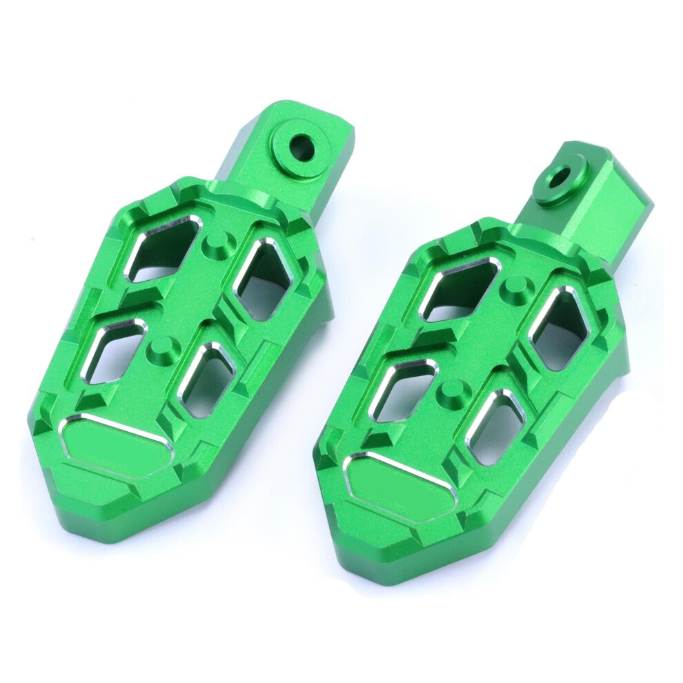 Motorcycle Foot Pegs Cnc Aluminum Rear Pedals For Ninja 400 Zx25r Zx4r Z400 Wide Stability 9455672638241