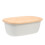 Assorted Color Bamboo Bread Container Durable Kitchen Bread Bin 4