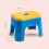 Sky-Blue Small Plastic Stool for Toddlers Sturdy Kids Step Stool 2