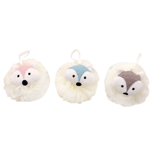 3Pcs Bubble Bath Balls Pe Material Bathroom Shower Tool Assorted 2