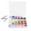 Colorful Sewing Machine Bobbin Spools Set with Storage Case 6