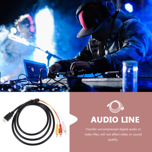 1Câble Av Multi Cuivre Pour Transfert Audio 1
