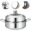 Steamer Baskets For Cooking Silver 1 Set 10