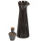 Grey Ceramic Oil Pot with Lid for Kitchen Storage and Condiments 2