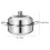Steamer Baskets For Cooking Silver 1 Set 2