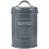 Handled Kitchen Canister Mit Deckel Für Kaffee Tee Zucker Metall 2