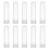 10Pcs Clear Plastic Storage Tubes with Caps for Candy and Small Items 4