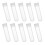 10Pcs Clear Plastic Storage Tubes with Caps for Candy and Small Items 9