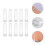 10Pcs Clear Plastic Storage Tubes with Caps for Candy and Small Items 5