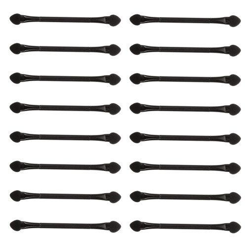 30Pcs Black Dual-Side Eyeshadow Makeup Tools for Daily Use