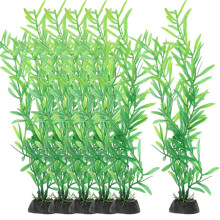 10Pièces Plantes Aquarium Artificielles Durable Décor Coloré