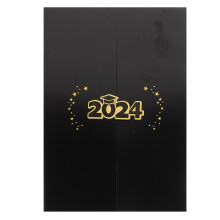Unbranded  Decoration Book 2024 Grad Memory Sign In Message Card
