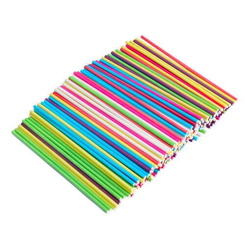 200pcs Lollipop Sticks Paper Sticks Solid Cake Stick 15c