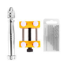 1Set Hand Drill Kit for Precise Jewelry Drilling Assorted Color