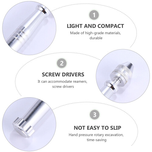 1Set Hand Drill Kit for Precise Jewelry Drilling Assorted Color 2