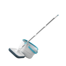 Spin Mop Set with Automatic Sewage Separation, Hand Pressure Wring, 3 Mop Heads for Home Cleaning