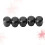 5Pcs Guitar Selector Cap Black Round Knob Tips for Pickup Switch 11