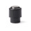 5Pcs Guitar Selector Cap Black Round Knob Tips for Pickup Switch 5