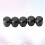 5Pcs Guitar Selector Cap Black Round Knob Tips for Pickup Switch 8