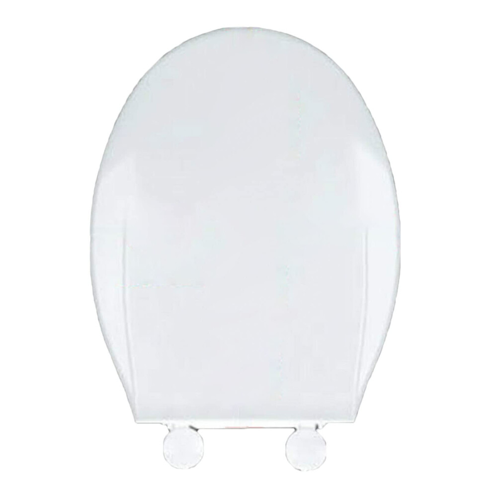 Slow Close Removable Toilet Seat Soft Silicone Quiet Close Easy Clean Universal Fit 44X35cm 9053599982883