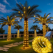 Solar LED String Lights Outdoor Garden Waterproof Multicolor Festive Atmosphere Holiday Décor