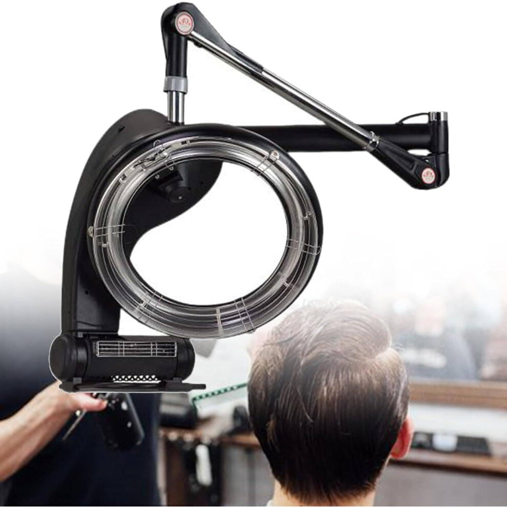 Professional Salon Hair Dryer with 360 Infrared Rotation, Wall Mounted Color Processor and Perm Conditioner